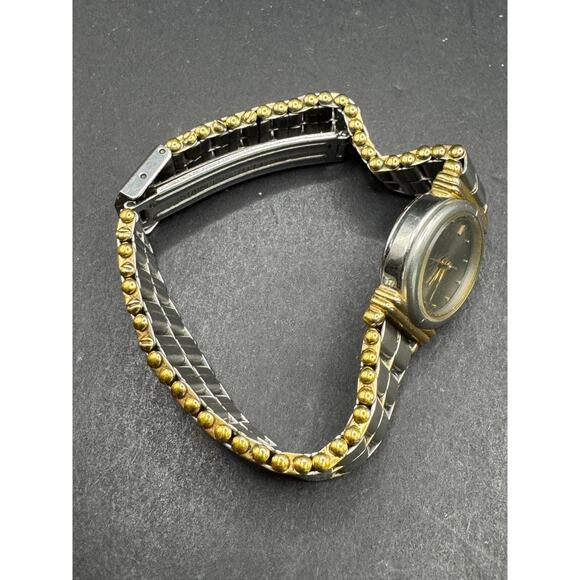 Vintage Samsung Women's Watch Quartz Gold Silver Tone SS Water Resistant IA-0181 - Picture 7 of 8